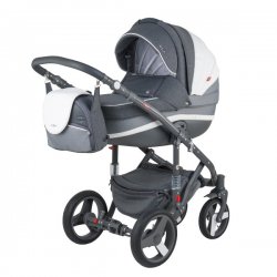 A25 - Детская коляска BeBe-Mobile MOVO 2 в 1 Carmel&Grey